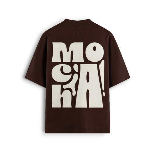 Mocha on Mocha Oversized TEE